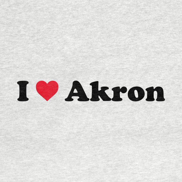 I Love Akron by Novel_Designs